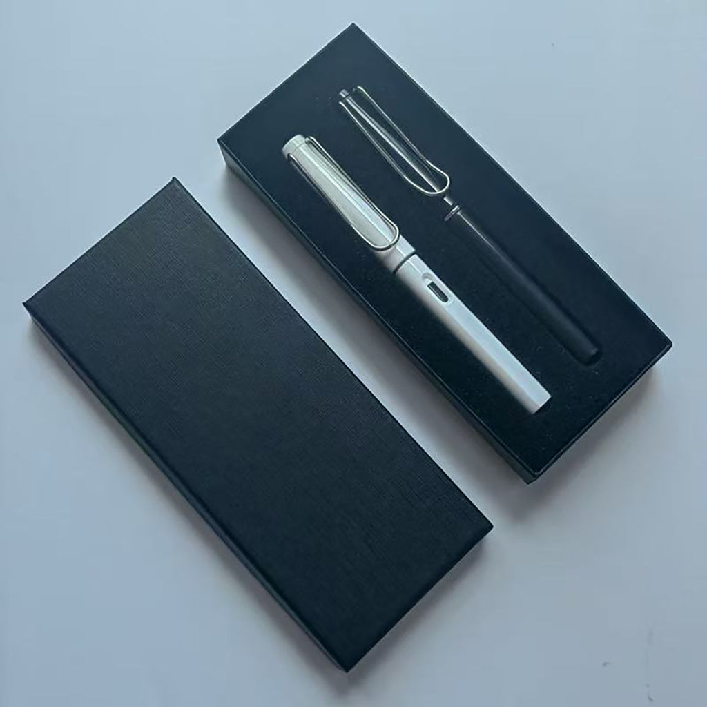 Executive black pen storage box with protective sponge interior lining