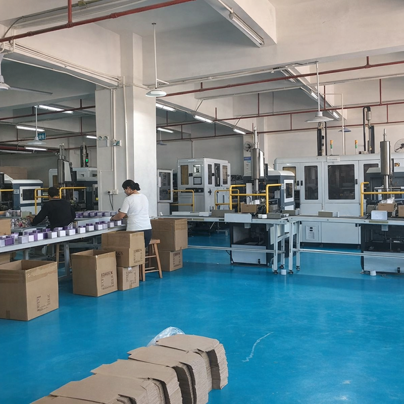 Gift box production line - BespokeBoxCo custom packaging manufacturer
