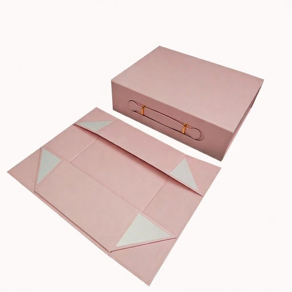 Personalized folding packaging box with logo customization