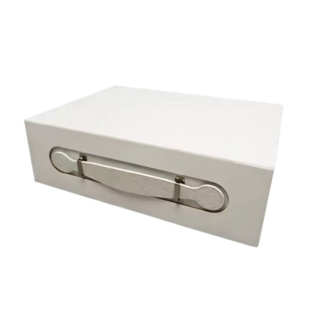 In-stock collapsible box featuring customizable logo
