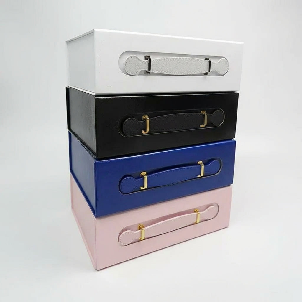 Custom logo folding box in stock ready to ship