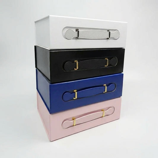 Custom logo folding box in stock ready to ship