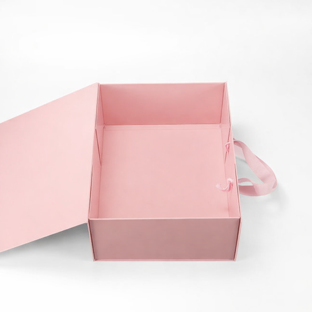 Eco-friendly folding box made from recyclable materials, sustainable packaging choice for environmentally conscious brands