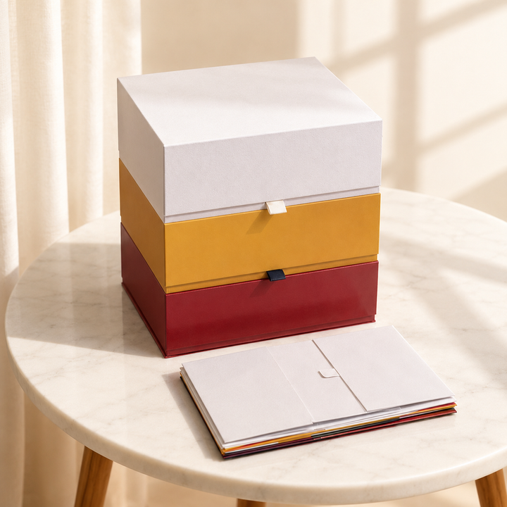 Tall Magnetic Folding Gift Box