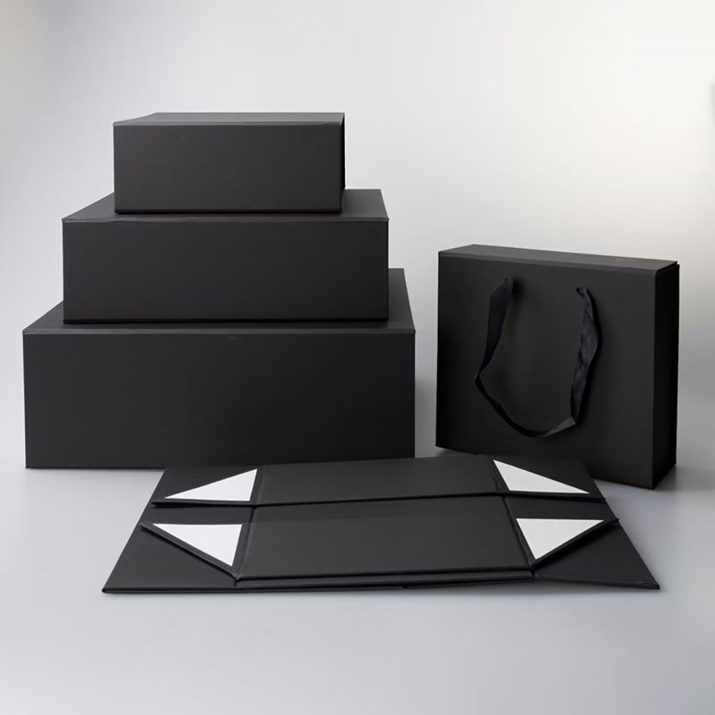 Eco-friendly folding boxes made from FSC certified materials for luxury products
