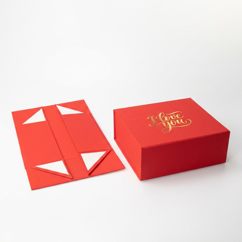 Custom logo printed folding box for brand packaging
