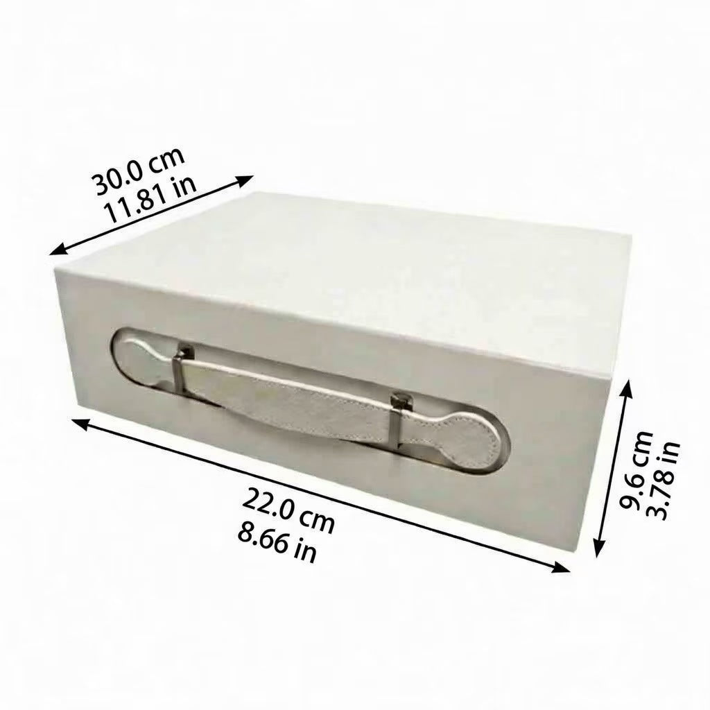 Customizable logo folding package box ready for delivery