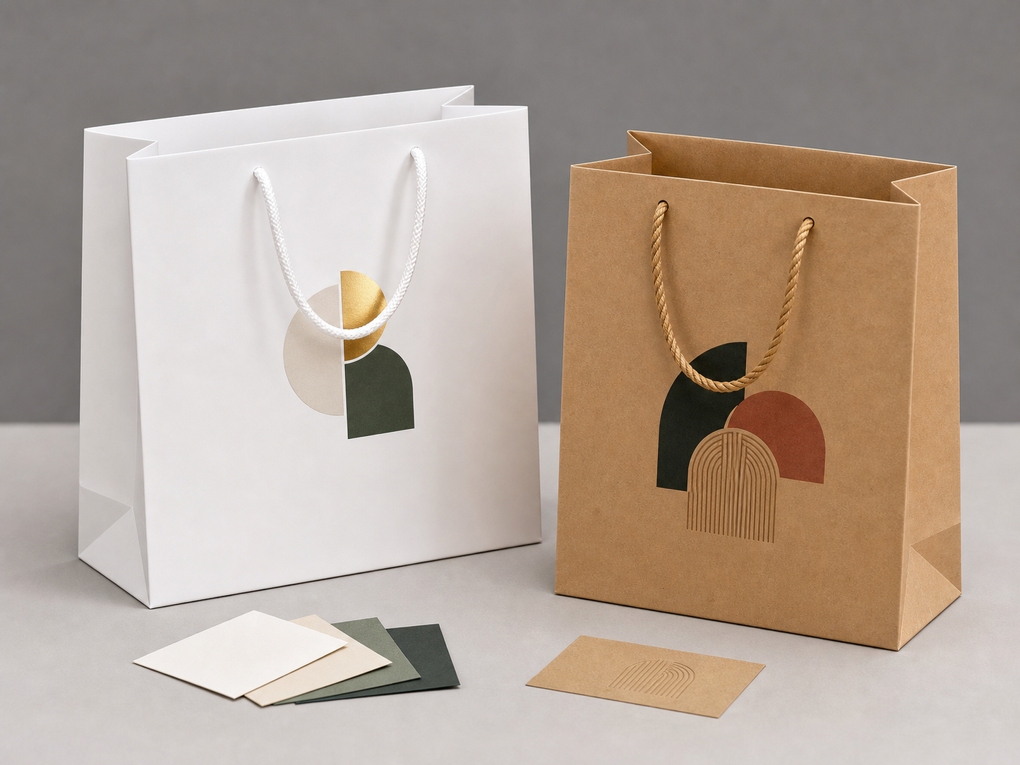 Custom Paper Shopping Bags