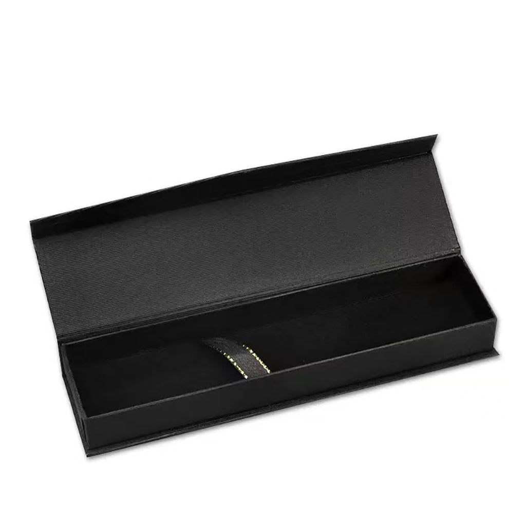 Designer pen storage case in premium cardboard with matte finish