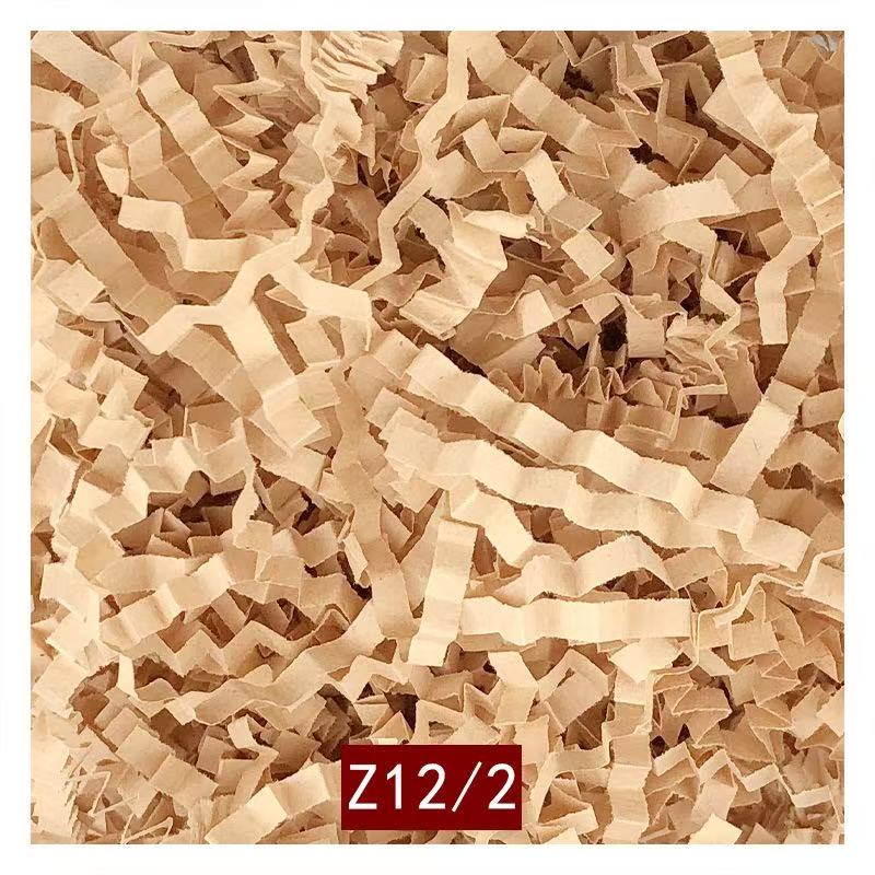 Vibrant colored paper shred for festive gift box decoration