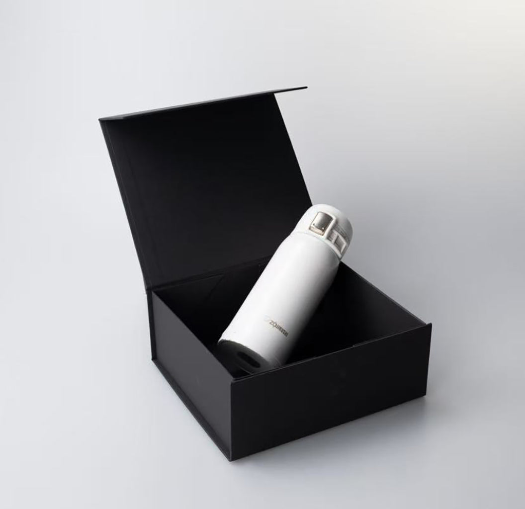 Custom foldable gift boxes with flat-pack design for easy storage and shipping