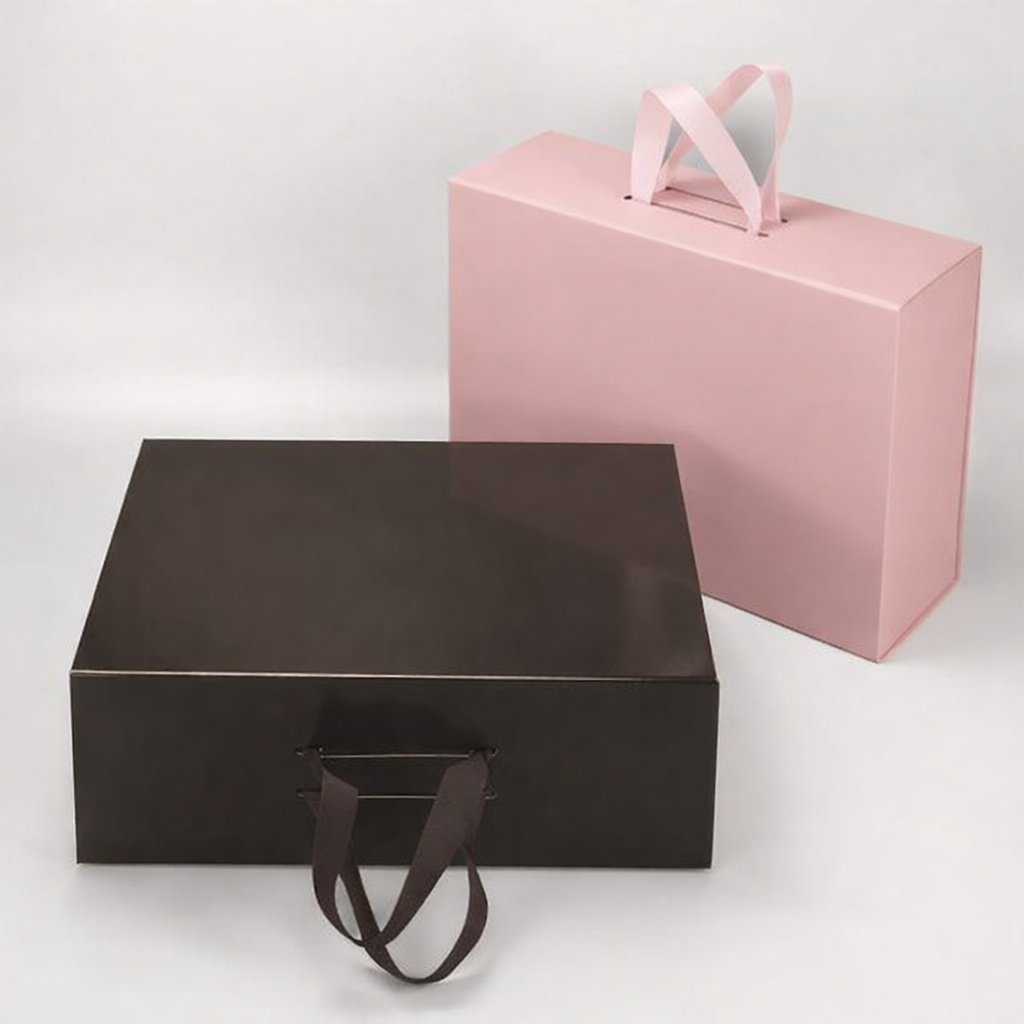 Collapsible product box for retail display, versatile packaging solution for various merchandise