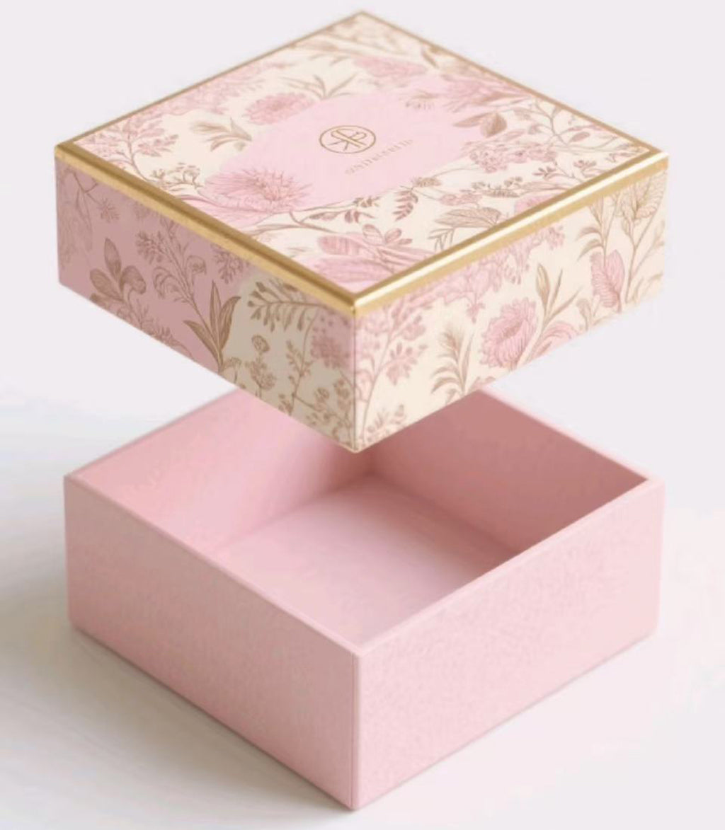 Custom heaven and earth lid gift box - corporate gift packaging