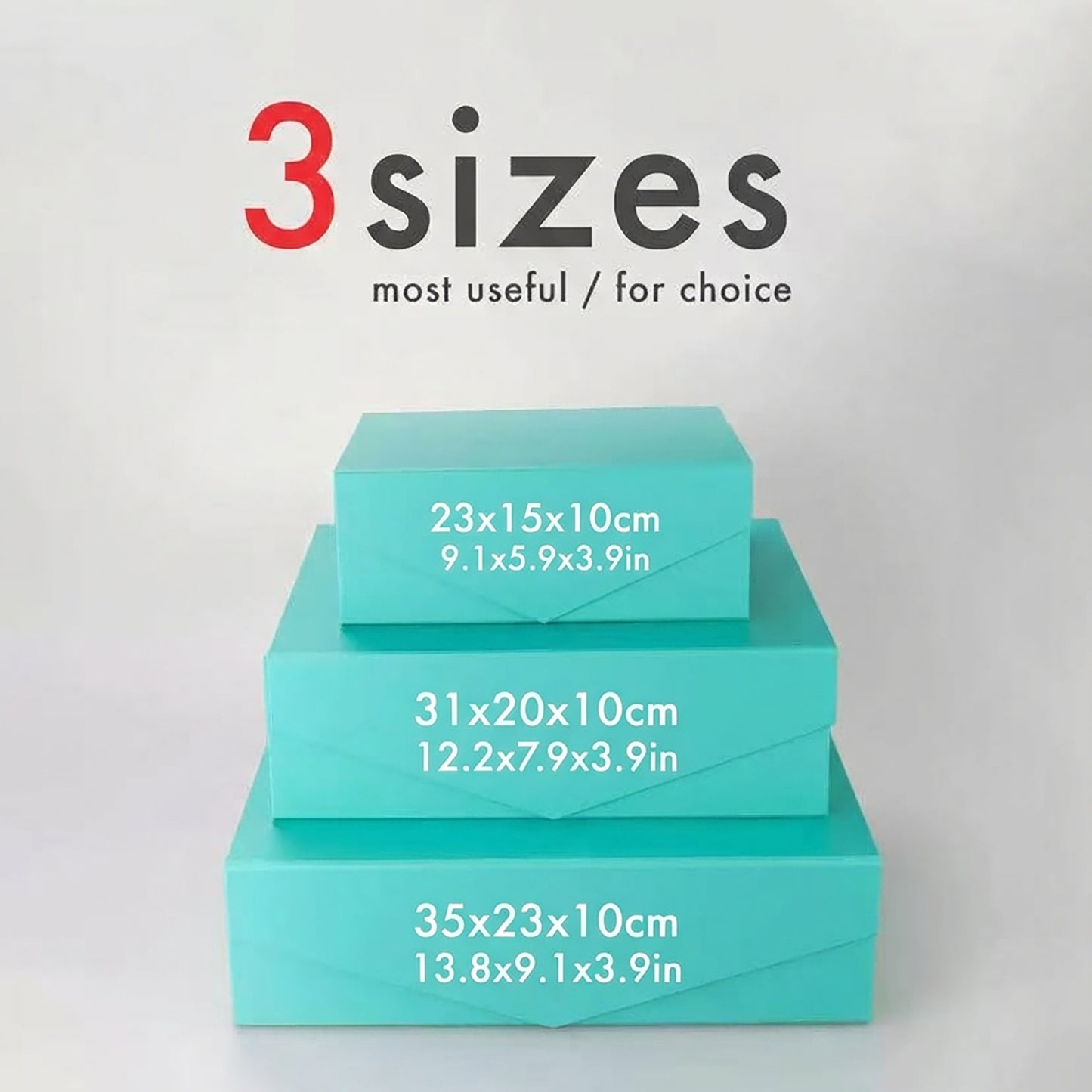 Custom folding gift box with magnetic closure for product packaging
