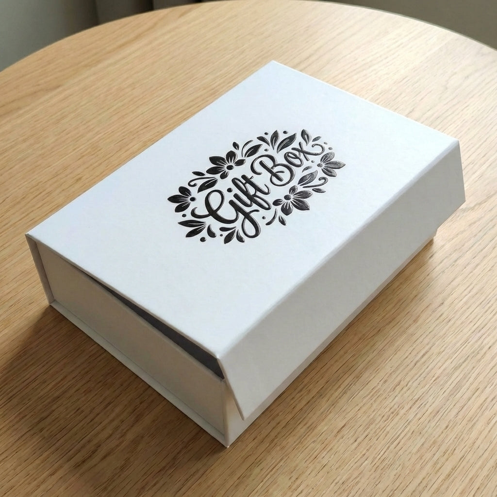 Custom logo printed gift box for corporate branding