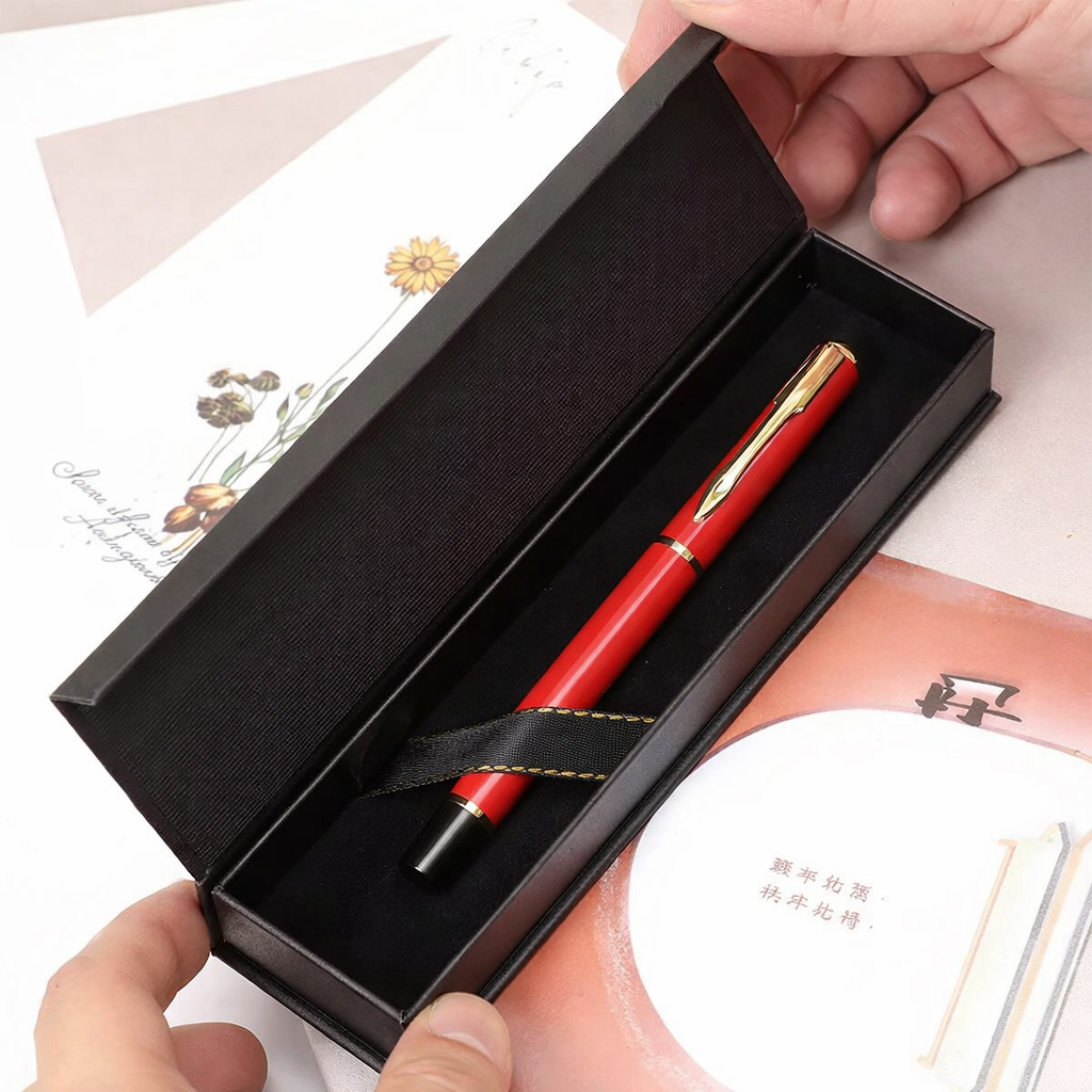 Premium quality pen holder box for gift and retail packaging