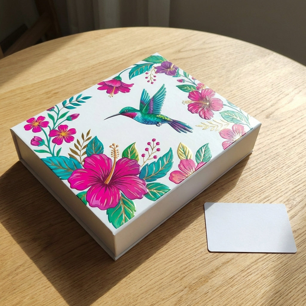 Personalized gift packaging box with company logo