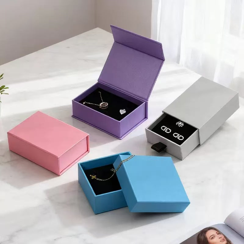 Rigid jewelry box dimensions for custom size orders