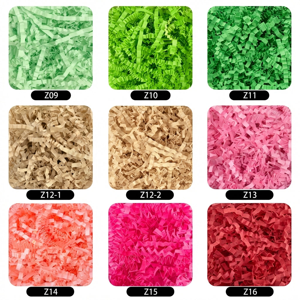 Premium wrinkled paper packaging material protecting delicate items during shipping