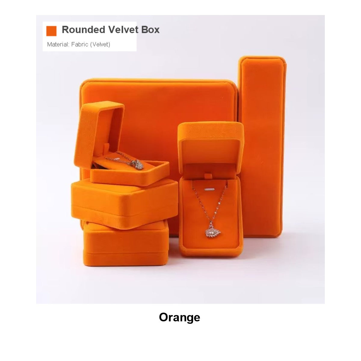 Ready-Stock Velvet Ring & Pendant Jewelry Boxes