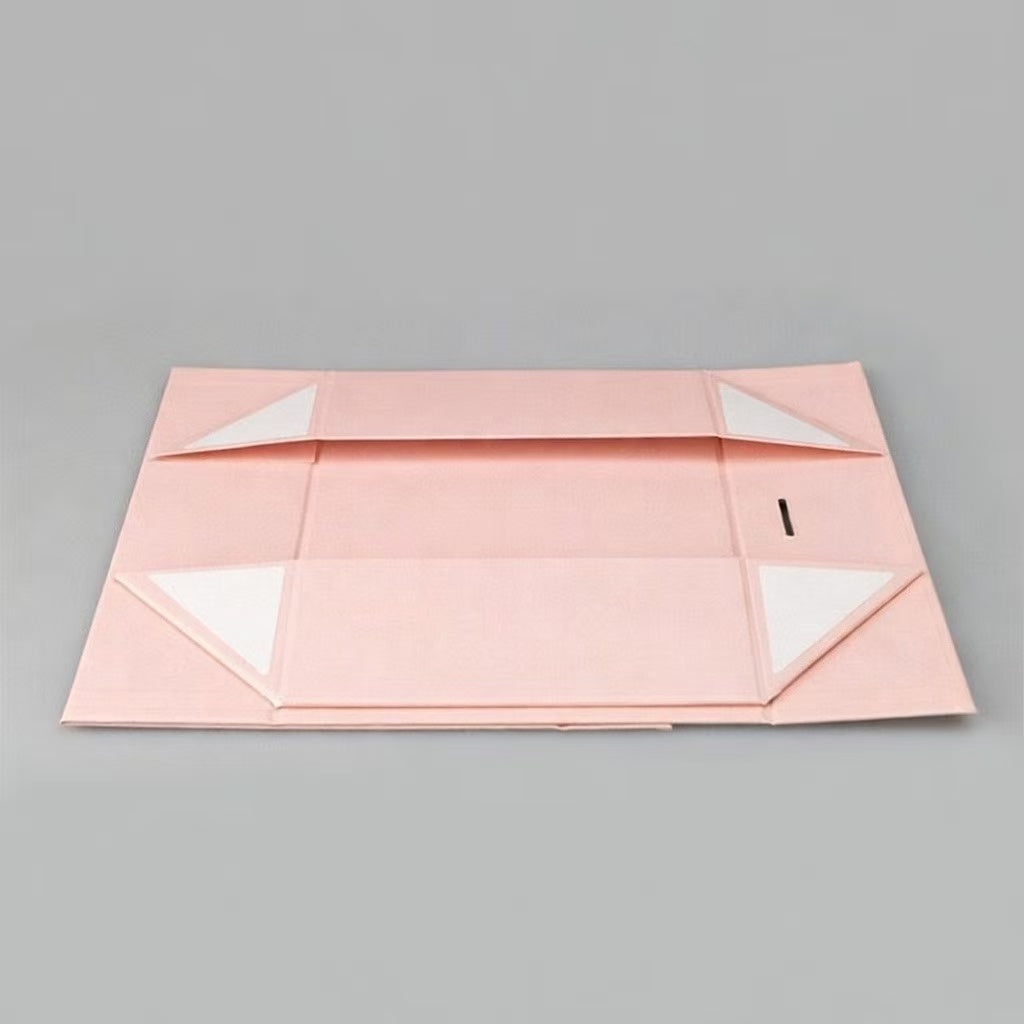 Professional folding packaging box with reinforced corners for added durability 